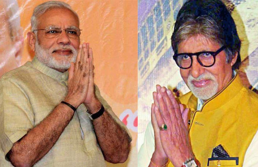 Amitabh Bachchan, Narendra Modi