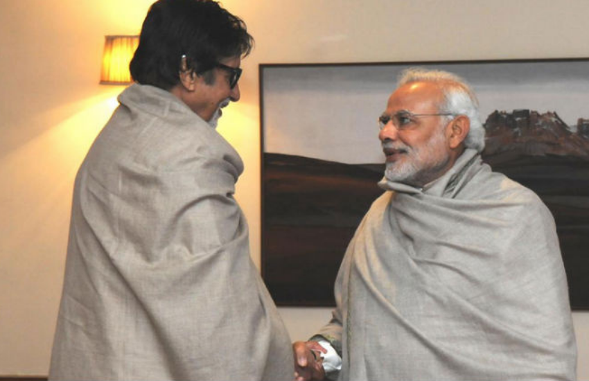 Amitabh Bachchan, Narendra Modi