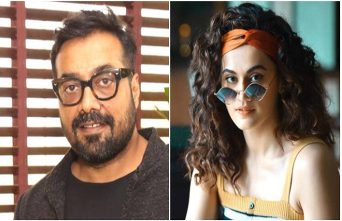 anurag kashyap, tapsee pannu, income tax raid on anurag kashyap tapsee