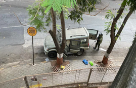 suspected car