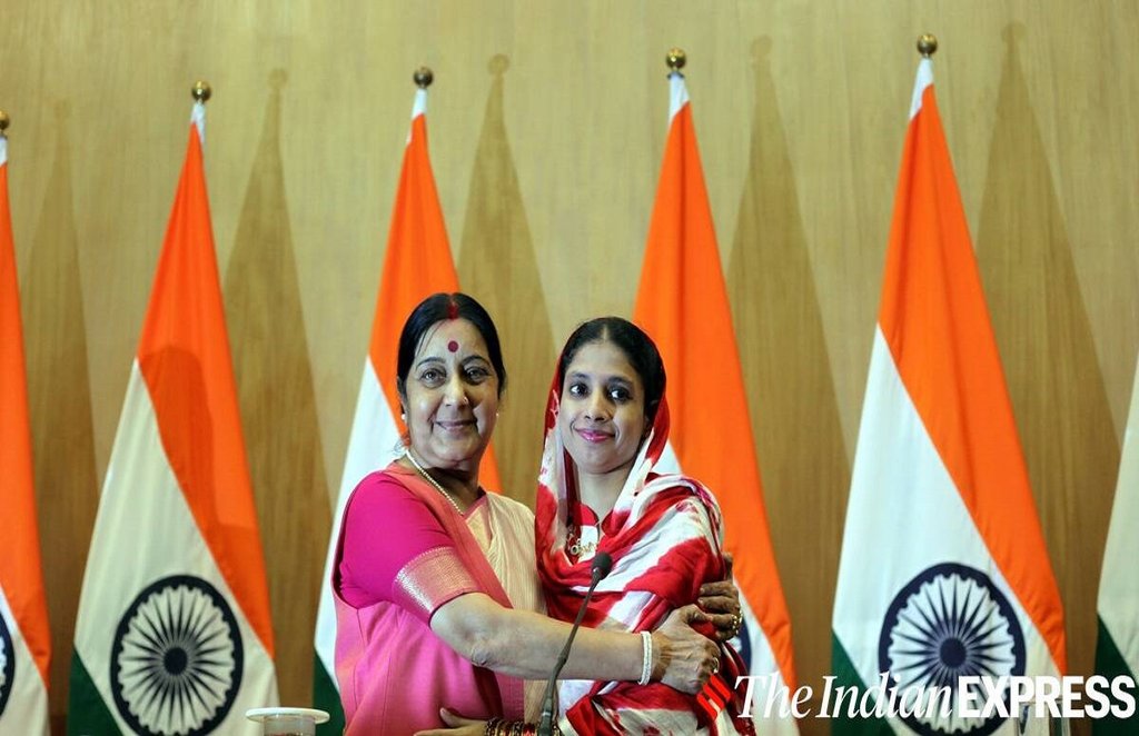 India Pakistan relations, geeta, Geeta pakistan, Indian girl in Pakistan, Geeta reunited with family, Geeta sushma swaraj, jansatta