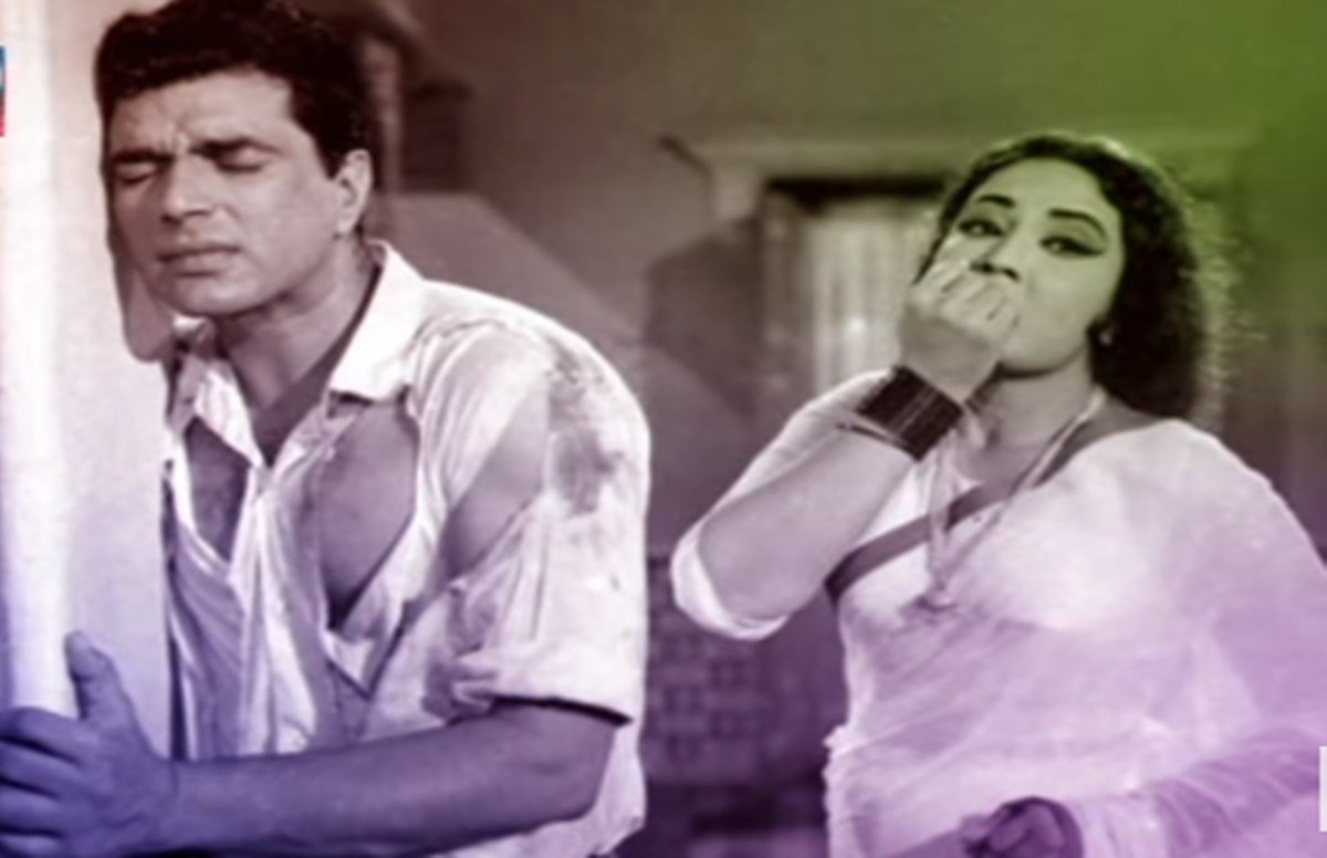 meena kumari, dharmendra, dharmendra love story
