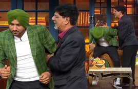 Harbhajan singh, Kris Srikkanth, The Kapil Sharma show