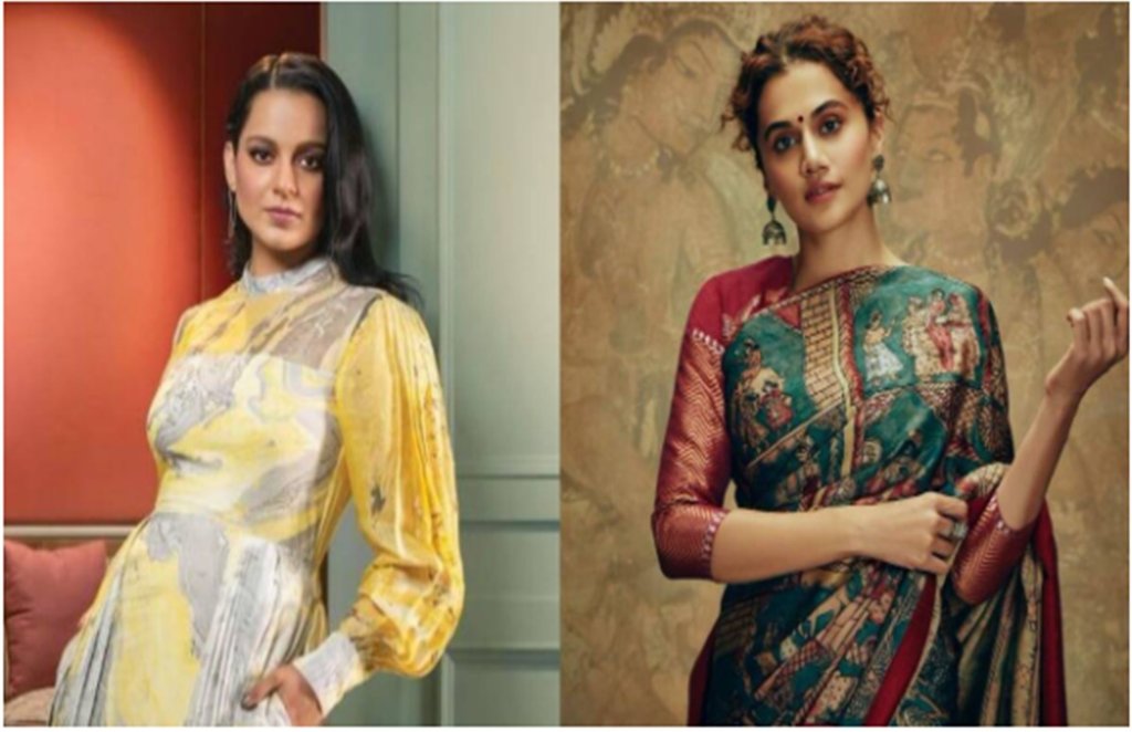 Kangana Ranaut, Taapsee Pannu, IT raid on Taapsee pannu