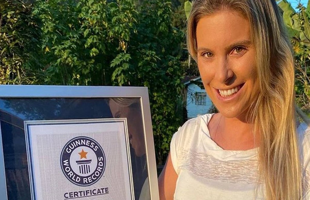 Guinness World Record, Karina Oliani Guinness World Record, Karina Oliani