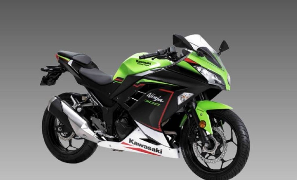 Kawasaki Ninja 300 ABS बाइक। फोटो सोर्स: kawasaki-india.com