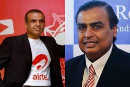 mukesh ambani, sunil mittal, reliance jio