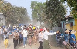 myanmar, protest