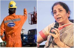 fm nirmala sitharaman, cairn, voda