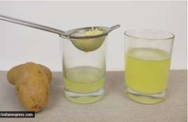 potato juice, skin benefits, home remedies