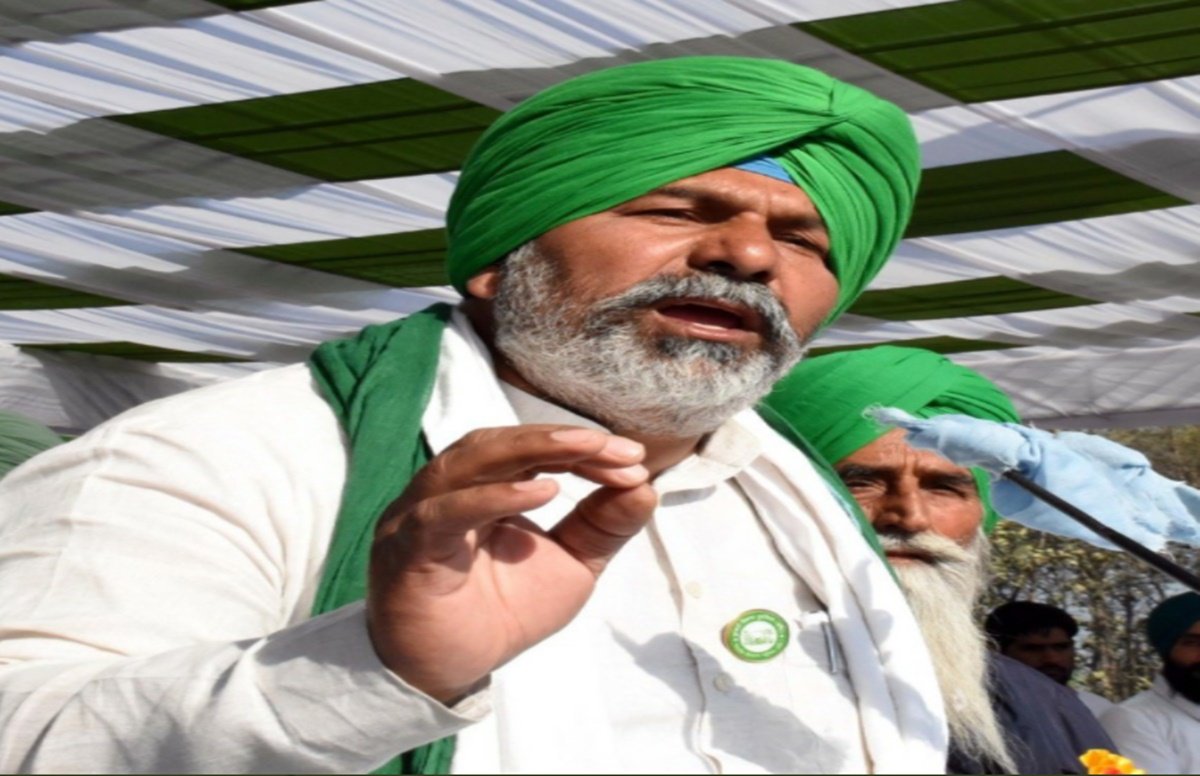 rakesh tikait, farmers protest, farm laws