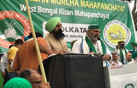farmers protest, farm bill, BKU leader, rakesh tikait, modi government,target corporates godowns, jansatta