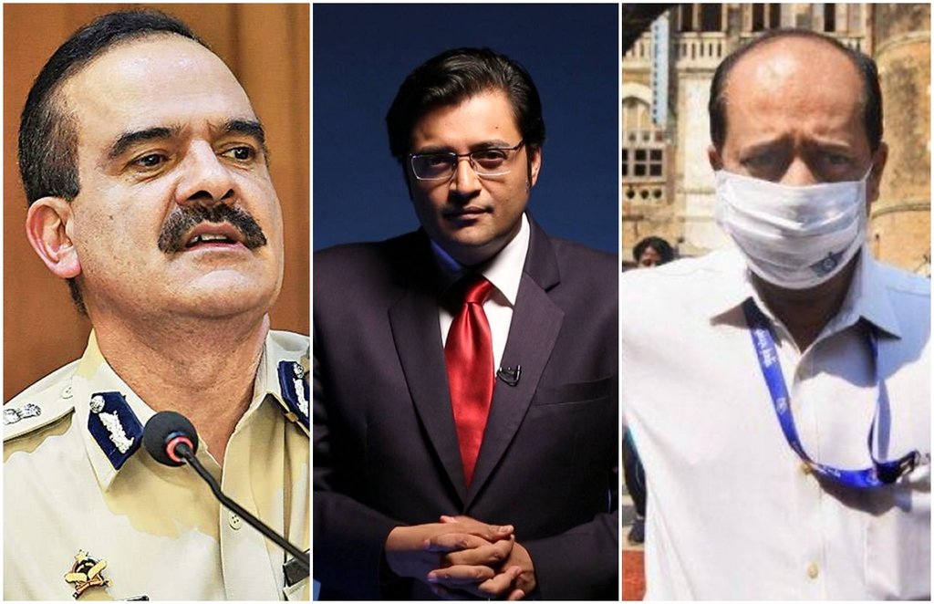 Arnab goswami, mumbai police, sahin vaze, land cruiser prado seized ,thane, NIA, parabir singh, shivsena, NCP, janasatta Arnab goswami, mumbai police, sahin vaze, land cruiser prado seized ,thane, NIA, parabir singh, shivsena, NCP, janasatta