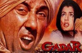 sunny deol, amisha patel, gadar ek prem katha