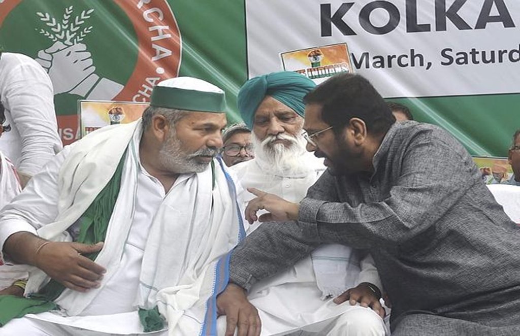 BJP, Bengal, TMC,Rakesh Tikait