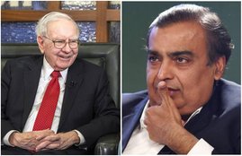 Warren Buffett, mukesh ambani, reliance
