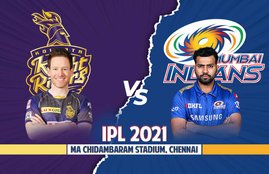 Eoin Morgan Rohit Sharma IPL 2021 KKR vs MI