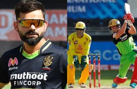AB de Villiers, MS Dhoni, Virat Kohli