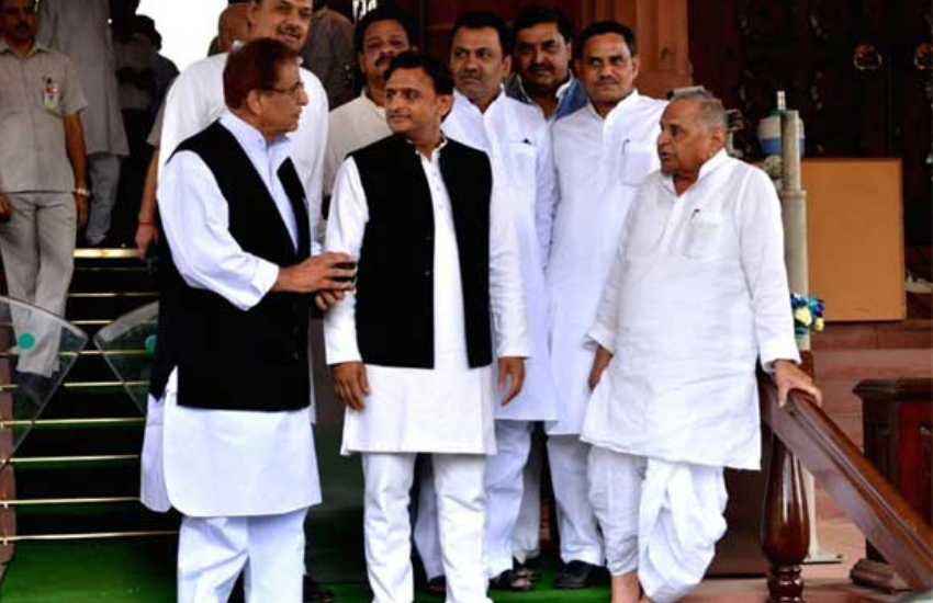 Akhilesh Yadav, Mulayam Singh Yadav, Shivpal Yadav