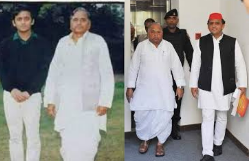 Mulayam Singh Yadav, Akhilesh Yadav
