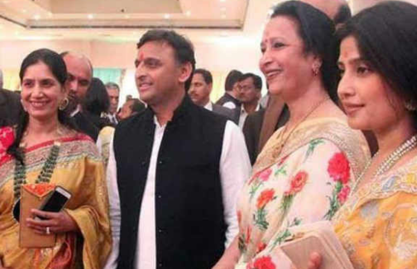 Mulayam Singh Yadav, Akhilesh Yadav, Shivpal Yadav, Sarala