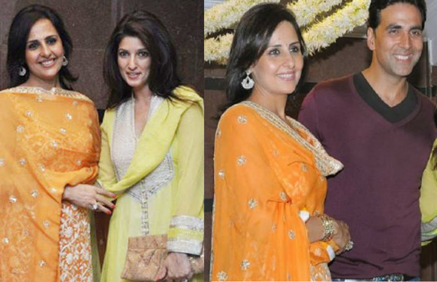 Akshay Kumar, Twinkle Khanna, Alka Bhatia
