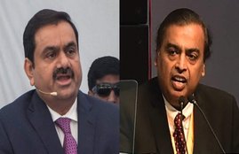 Mukesh Ambani, Gautam Adani,Reliance Industries