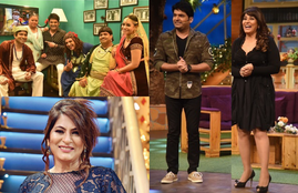 The Kapil Sharma Show, Kapil Sharma, Archana Puran Singh, Sumona Chakraborty, Kiku Sharda, Abhishek Krishna, Chandan Prabhakar, Bharti Sing