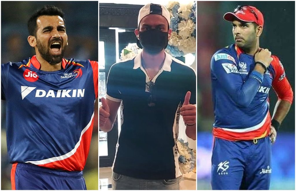 Axar Patel Yuvraj Singh Zaheer Khan IPL 2021 Delhi Capitals