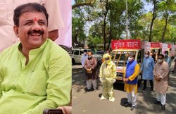 कोरोनाः शव वाहनों के साथ BJP नेता ने खिंचाई तस्वीरें, कांग्रेस बोली- शर्म करो…आपदा में अवसर-फोटोबाजी?