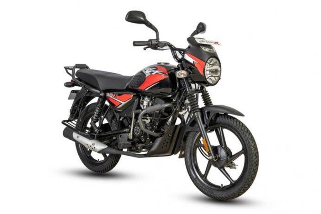 नई बजाज CT110X में 115 सीसी का इंजन है।