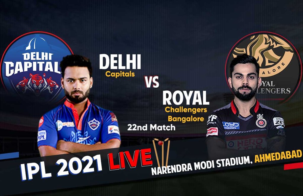 IPL 2021, DC vs RCB Live Cricket Score