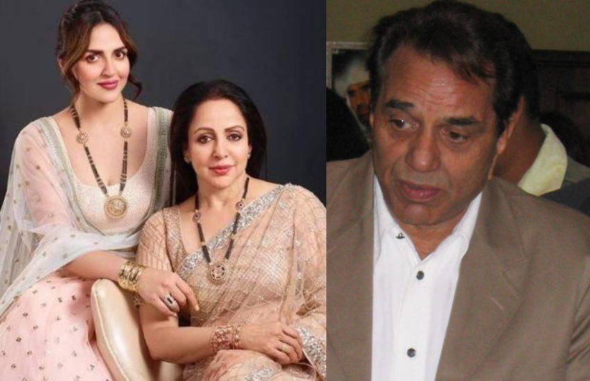 Dharmendra, Isha Deol, Hema Malini