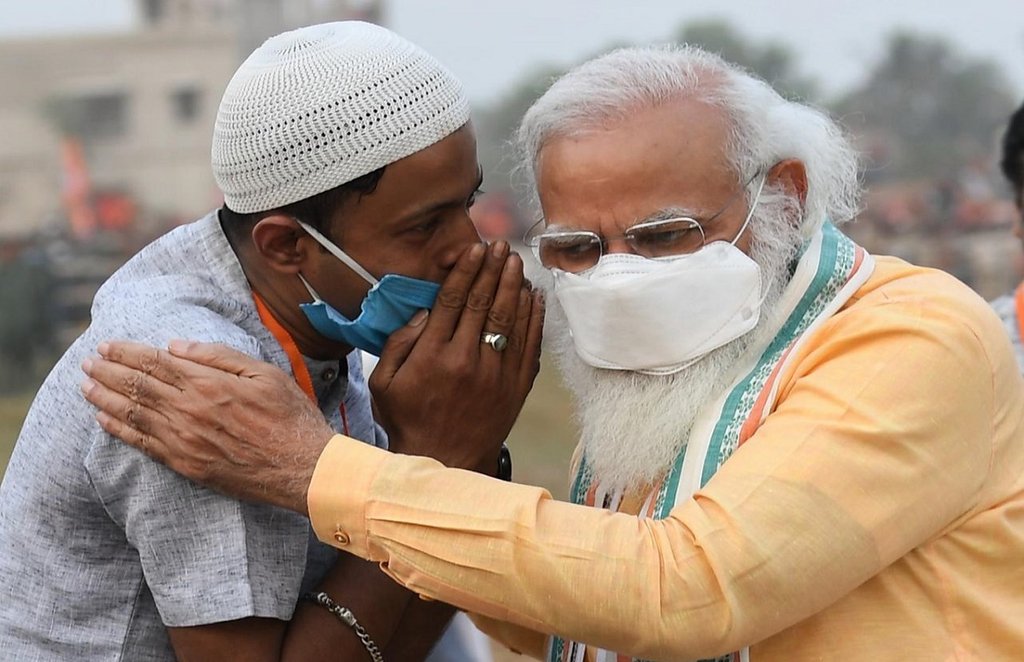 elections,west bengal vidhan sabha,West Bengal Assembly Election 2021, Bengal BJP, West Bengal Politics, PM Narendra Modi, West Bengal Election 2021, Hooghly District, South 24 Parganas District, PM Modi listened to Muslim youth ,Government and Politics,Politics west-bengal-vidhan-sabha elections hindi news, jansatta