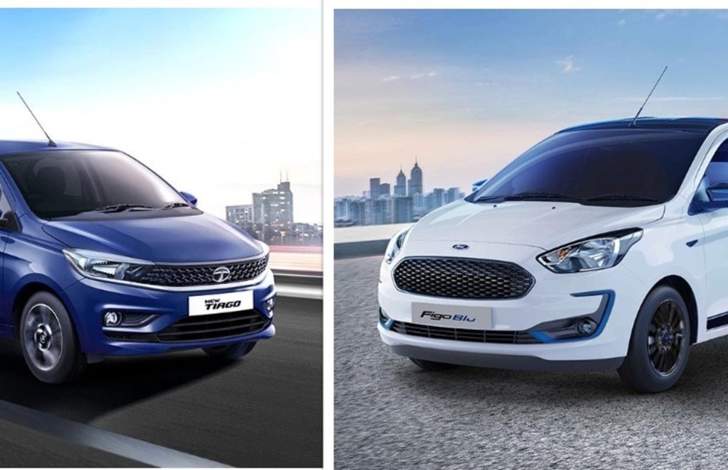 Ford Figo Vs Tata Tiago Who is best in budget diesel engine car with features and specifications