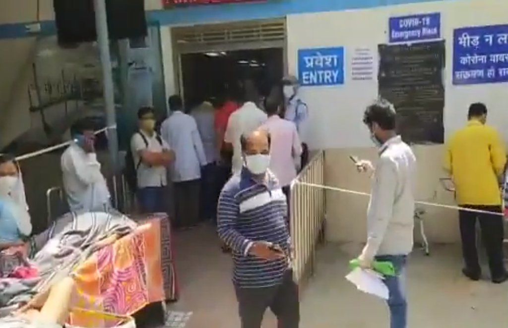 Corona, Covid-19, Delhi, Hospital