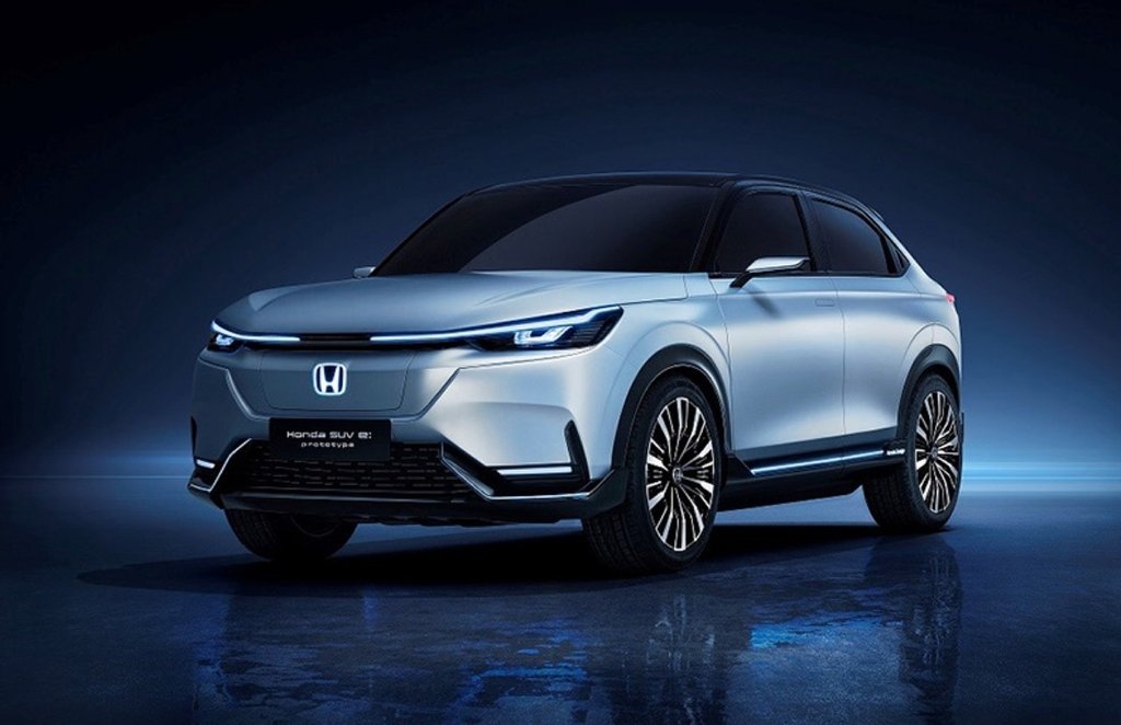 Honda first electric SUV car Prototype will give competition to Mahindra XUV300 EV