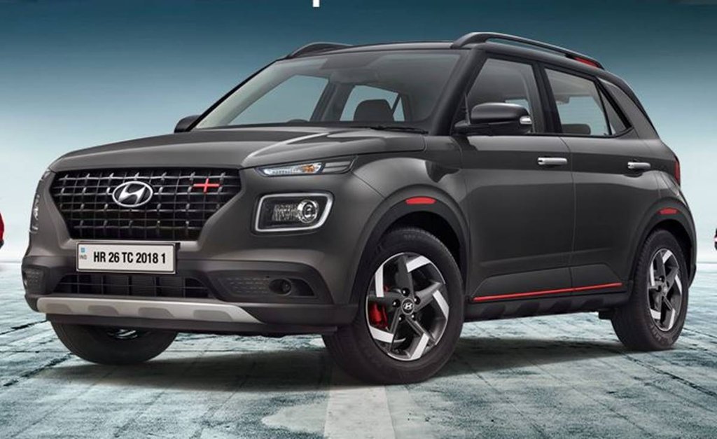 Hyundai Venue मिनी एसयूवी लुक वाली कार है। फोटो: Hyundai Website