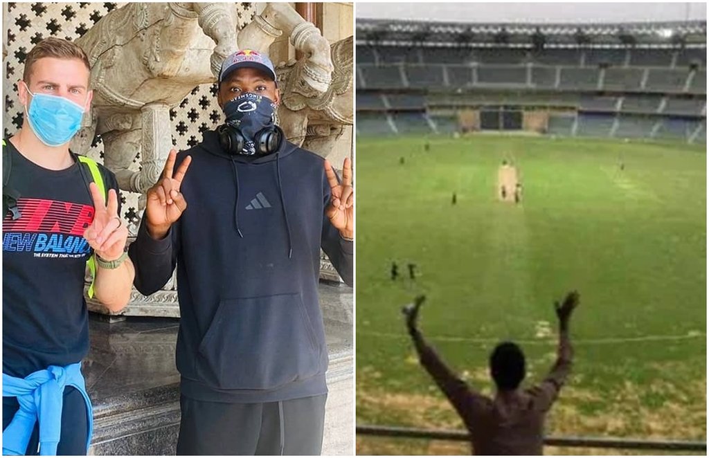 IPL 2021 Delhi Capitals Kagiso Rabada Anrich Nortje Covid 19 Wankhede Stadium