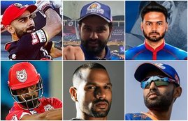 IPL 2021 Virat Kohli Rohit Sharma Rishabh Pant SuryaKumar Yadav KL Rahul Shikhar Dhawan