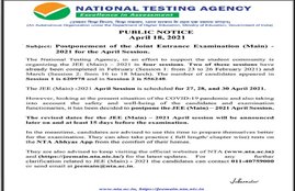 jee main, jee main postponed, jee main april session, dr ramesh pokhriyal nishank twitter