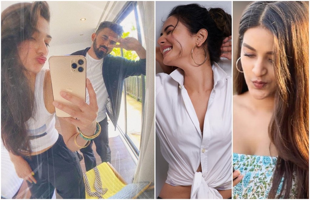 KL Rahul Athiya Shetty Love Story Sonal Chauhan Nidhhi Agerwal Akansha Ranjan Kapoor