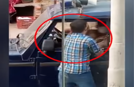 Corona, Covid-19, UP Kushinagar, Policeman slapped, Mask checking