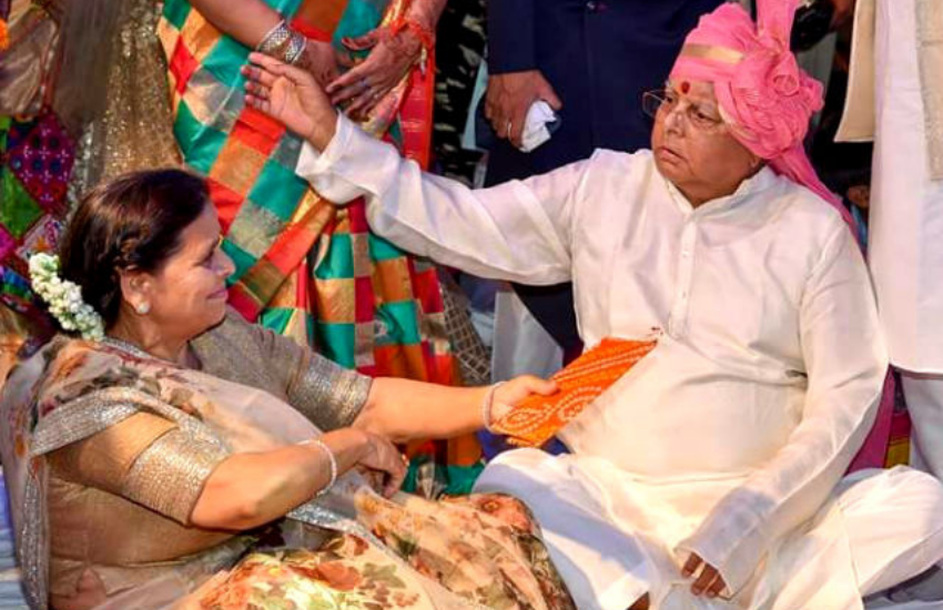 Lalu Prasad Yadav, Rabri Devi