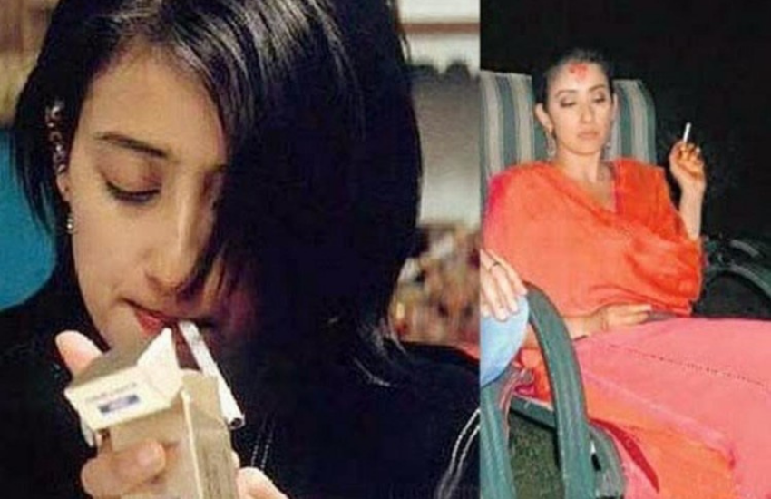 Bollywood actress, Bollywood actress cigarette addiction