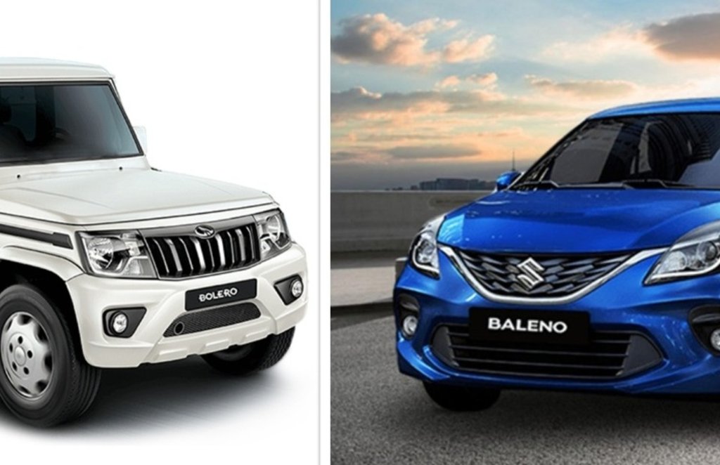 Maruti Baleno Vs Mahindra Bolero Safety features