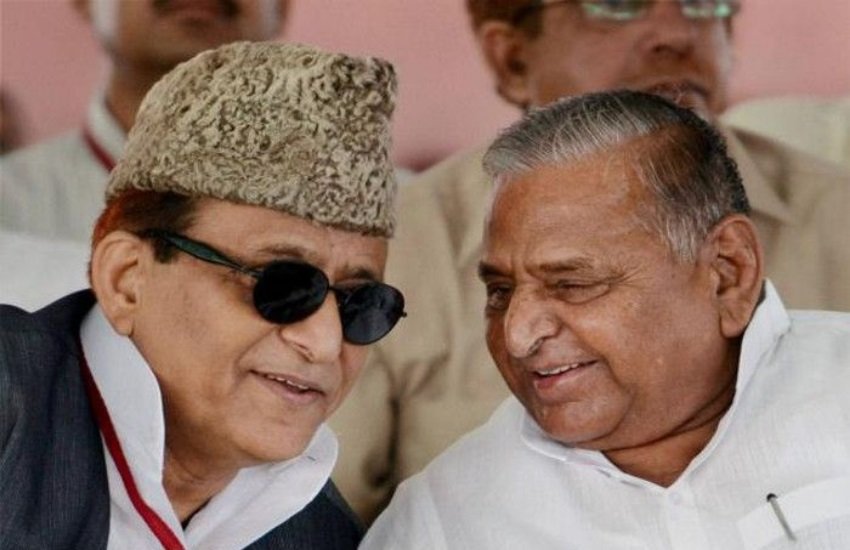 Mulayam Singh Yadav, Jayaprada, Amar Singh, Azam Khan