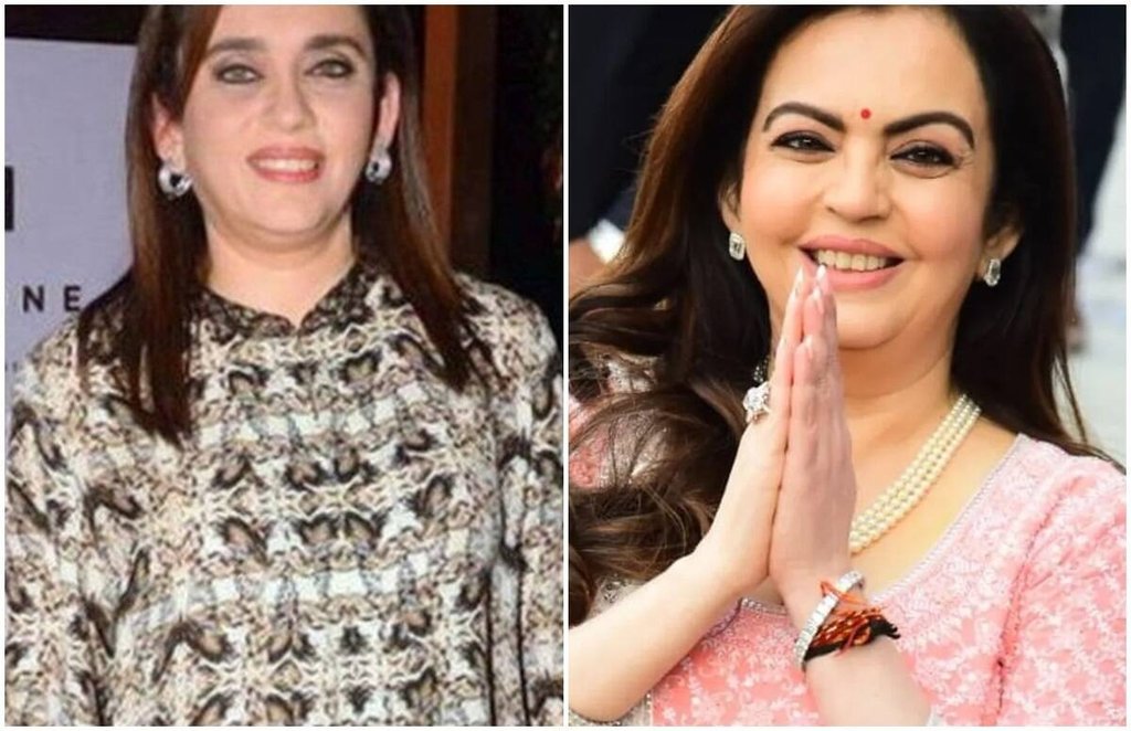 mukesh ambani, nita ambani sister mamta dalal, nita ambani sister name