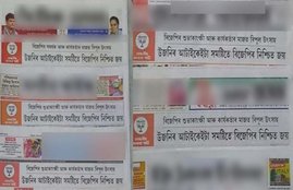 BJP Advertisement, Assam Newspapers