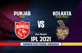 IPL 2021, PBKS vs KKR Live streaming